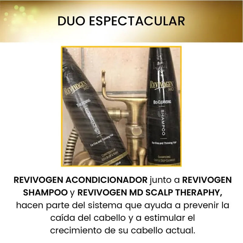 Acondicionador para el volumen del cabello - Revivogen Md