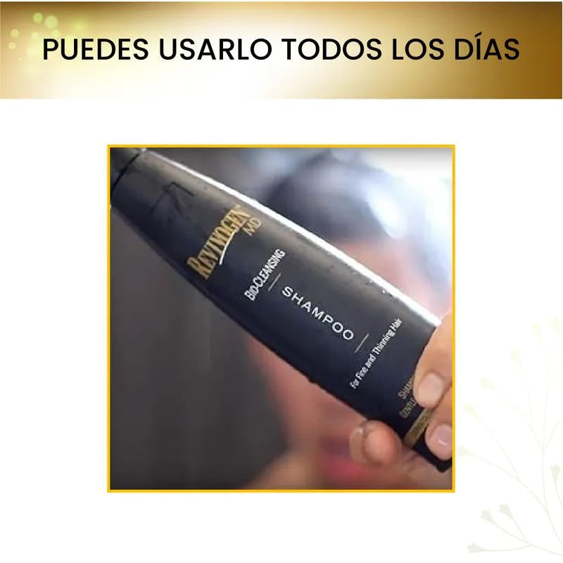 Shampoo bio limpiador para cabello - Revivogen Md
