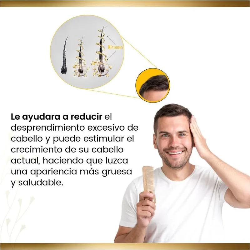 Shampoo bio limpiador para cabello - Revivogen Md