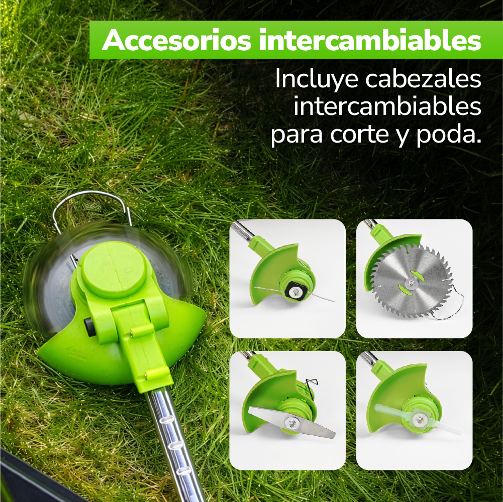 Herramienta de corte para Césped Recargable y portátil– Rotorazer 8 en 1 TV NOVEDADES TV
