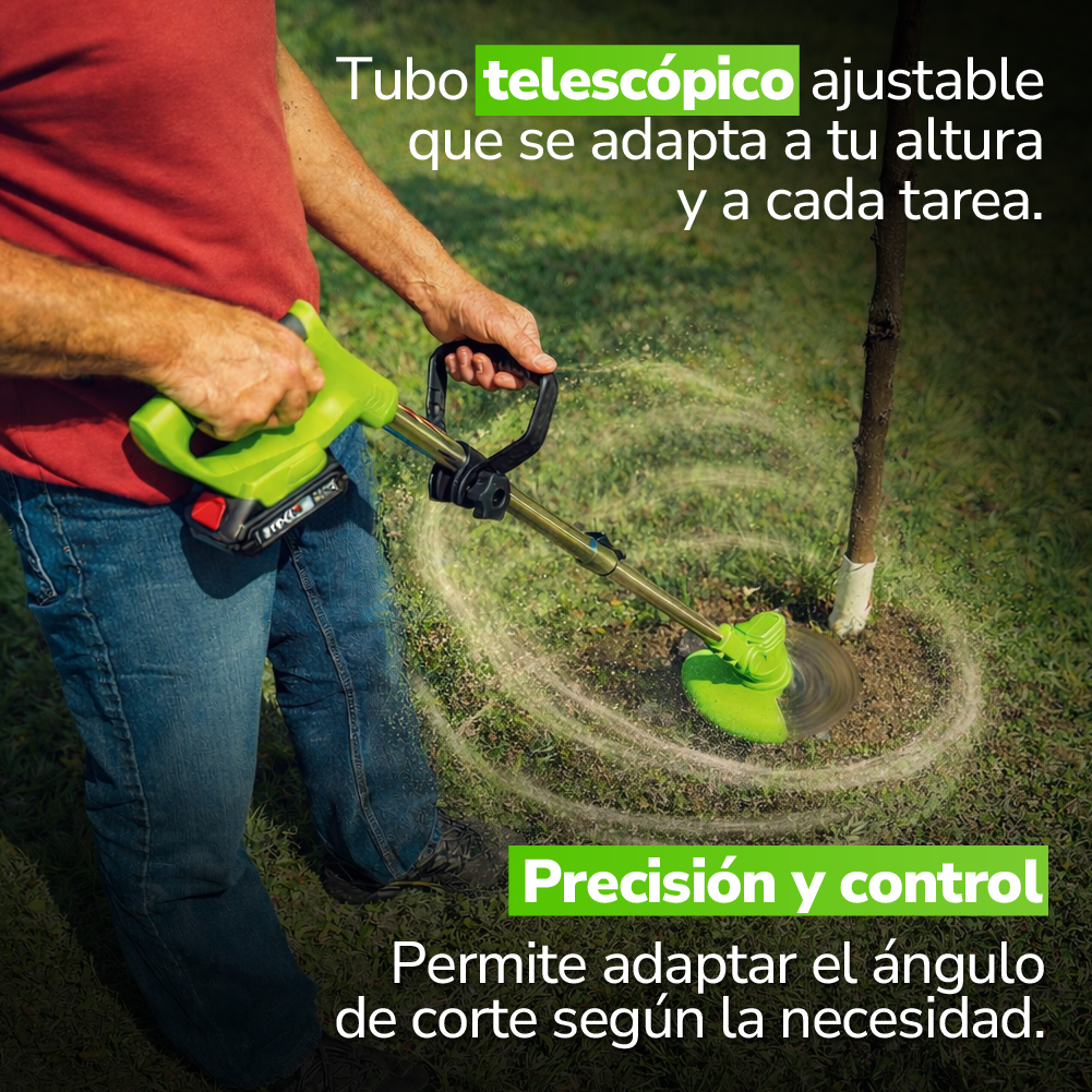 Herramienta de corte para Césped Recargable y portátil– Rotorazer 8 en 1 TV NOVEDADES TV