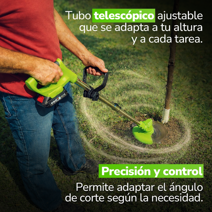 Herramienta de corte para Césped Recargable y portátil– Rotorazer 8 en 1 TV NOVEDADES TV