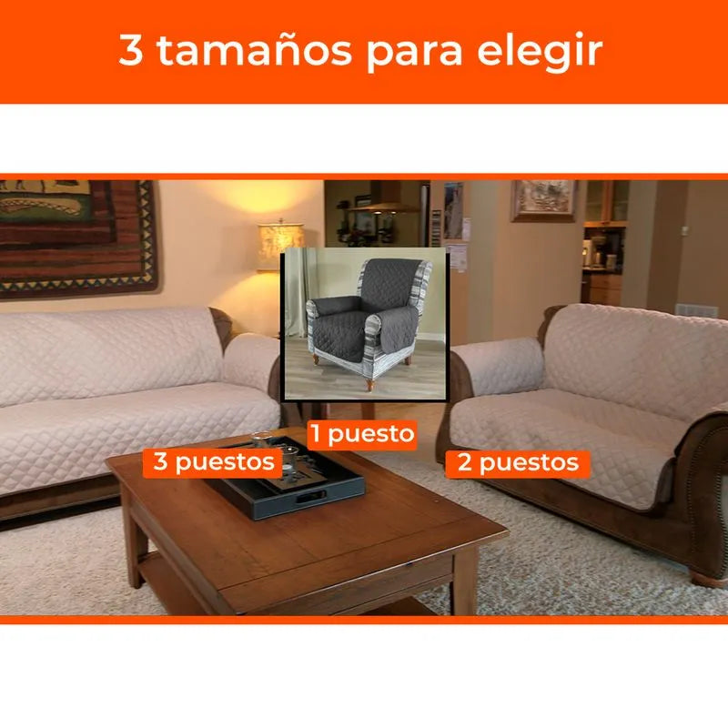 Protector de sofá doble faz Sofa Saver 2 Puestos