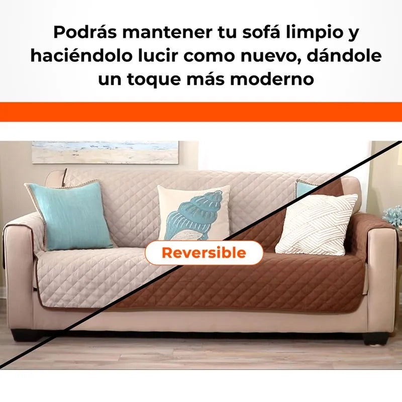 Protector de sofá doble faz Sofa Saver 1 Puesto