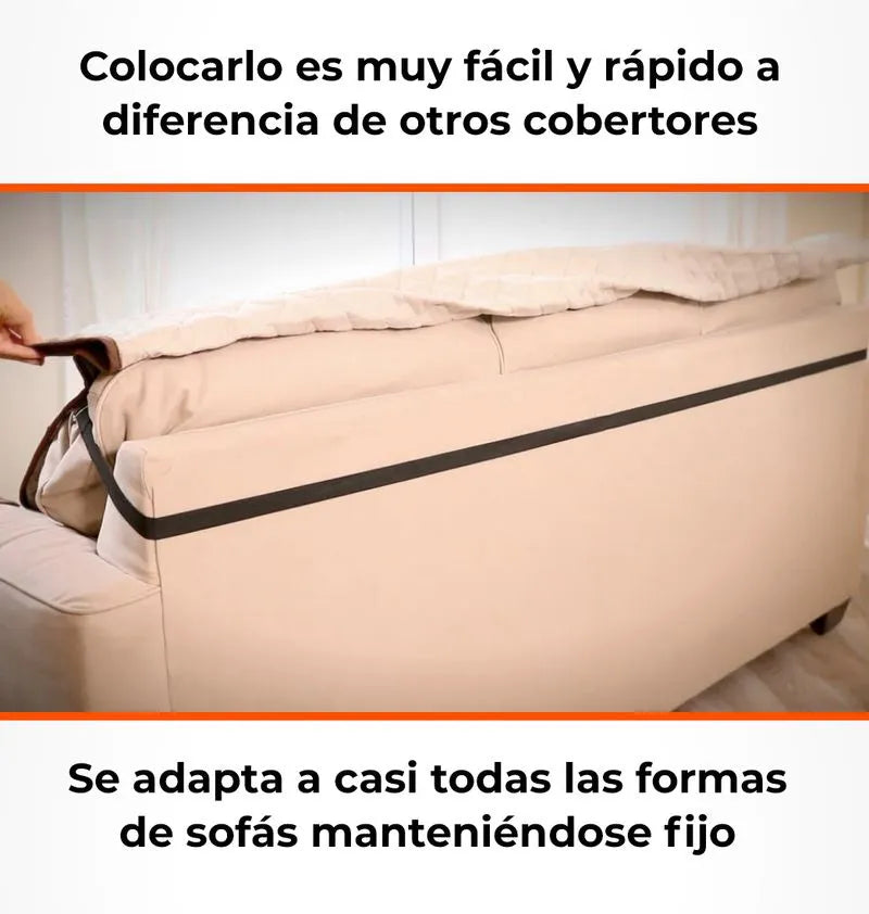 Protector de sofá doble faz Sofa Saver 2 Puestos