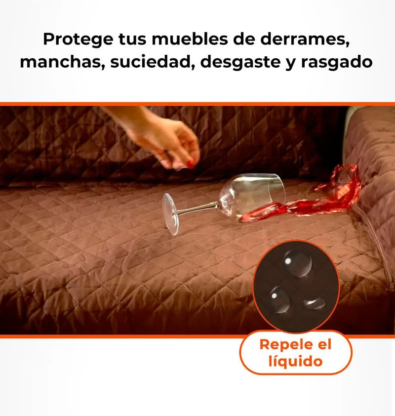 Protector de sofá doble faz Sofa Saver 2 Puestos