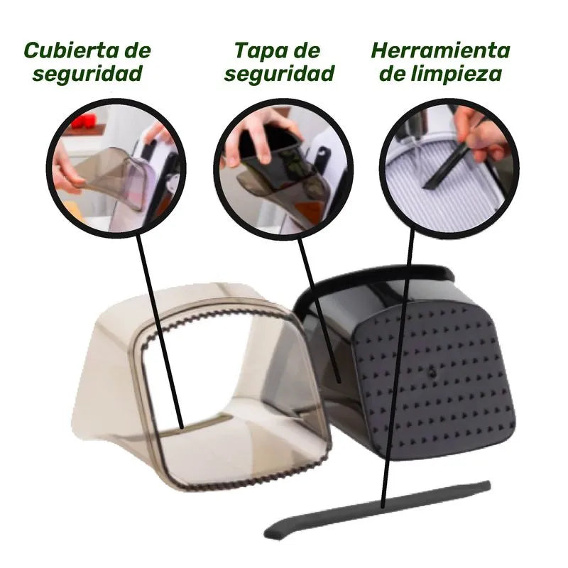 Rallador y rebanador manual Safety Slicer XL