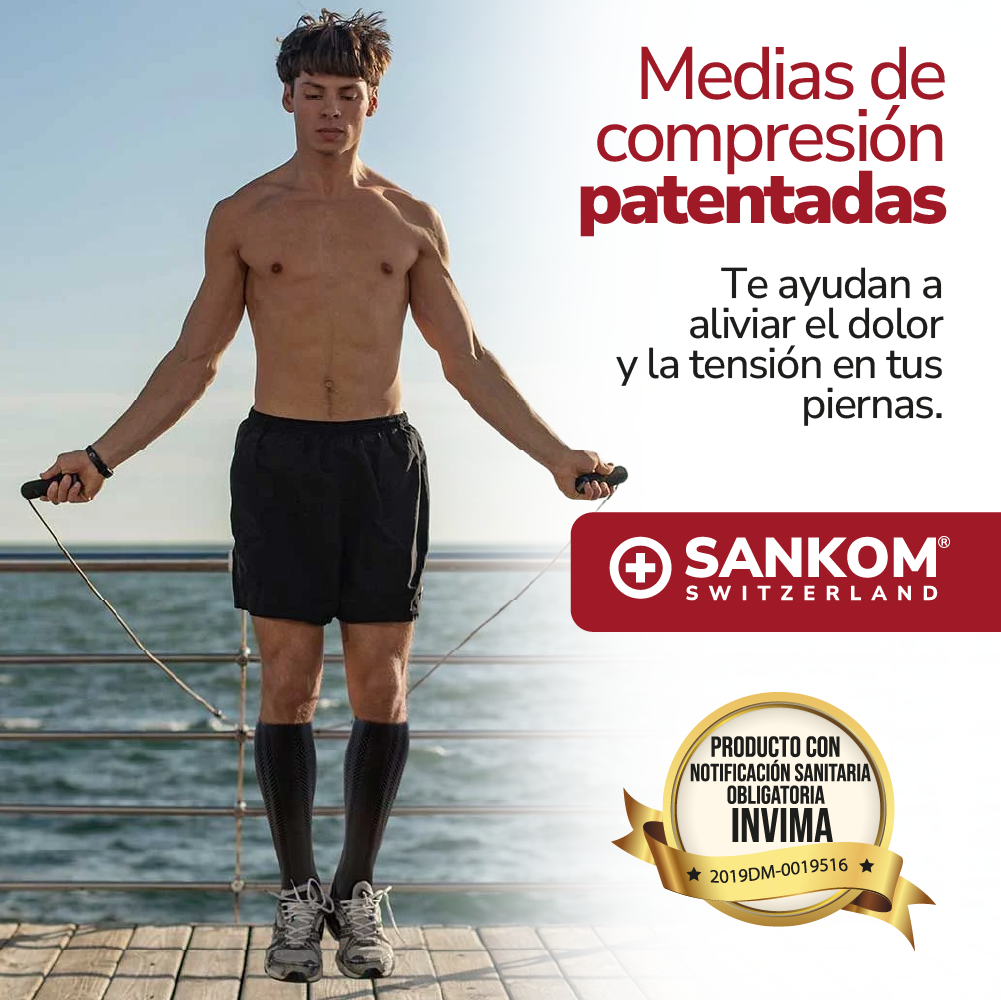 Medias de Compresión Circulación y Descanso Sankom Patent Socks