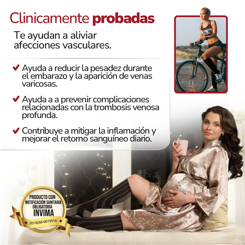 Medias de Compresión Circulación y Descanso Sankom Patent Socks