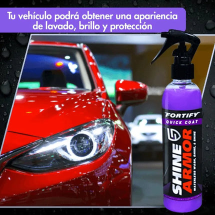 Spray de cera para auto Shine Armor