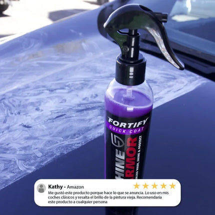 Spray de cera para auto Shine Armor
