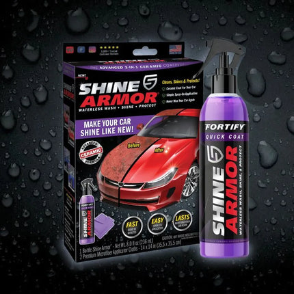 Spray de cera para auto Shine Armor