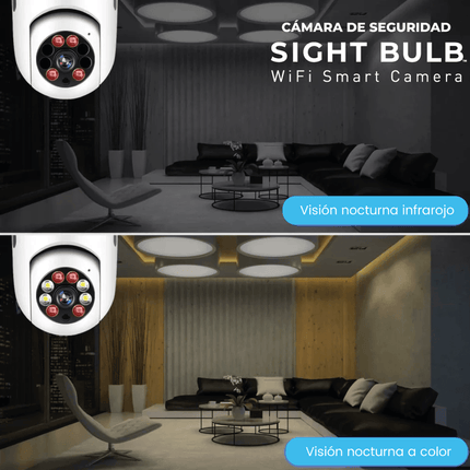 Cámara De Seguridad Inalámbrica Sight Bulb