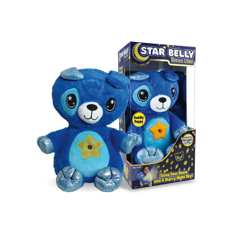 Peluche proyector de luces Star Belly (Oso Azul)