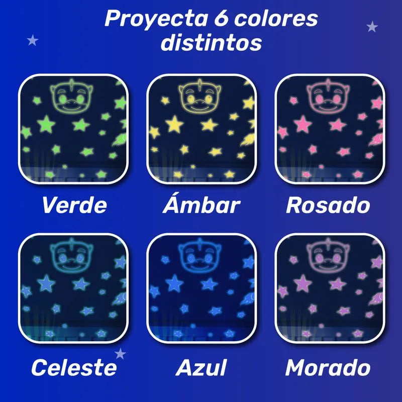 Peluche proyector de luces Star Belly (Oso Azul)