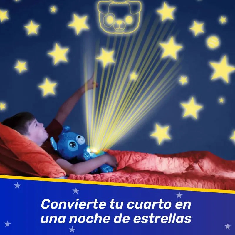 Peluche proyector de luces Star Belly (Oso Azul)