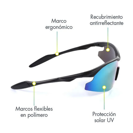 Gafas de sol antirreflejo Tac Glasses