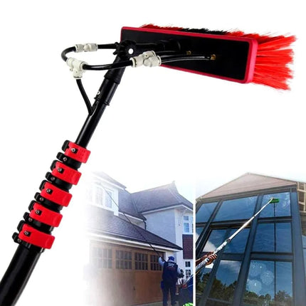 Cepillo de altura hasta 4.6mts hidrolimpiador y telescópico - Starlyf Telescopic Hydrocleaner