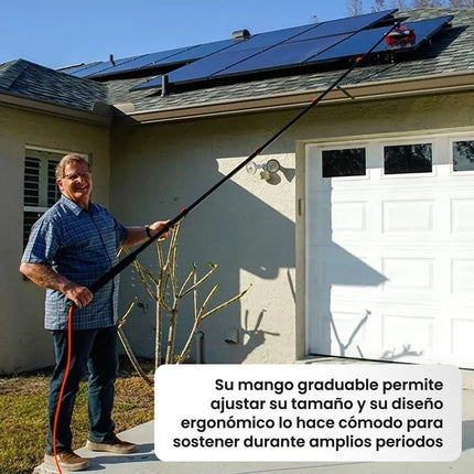 Cepillo de altura hasta 4.6mts hidrolimpiador y telescópico - Starlyf Telescopic Hydrocleaner