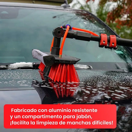 Cepillo de altura hasta 4.6mts hidrolimpiador y telescópico - Starlyf Telescopic Hydrocleaner