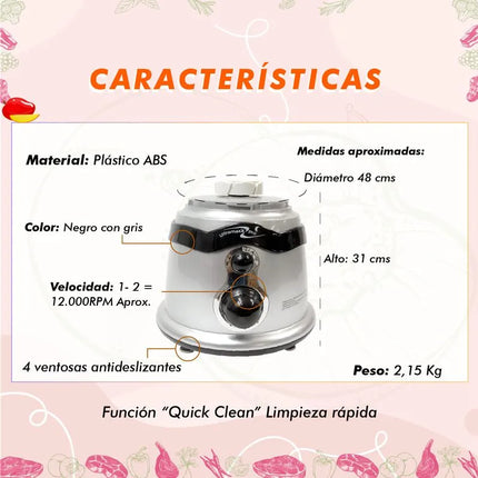 Multiprocesador de alimentos - Ultramaxx Pro