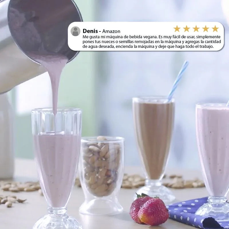 Procesador de bebidas vegetales saludables Vegan Revolution