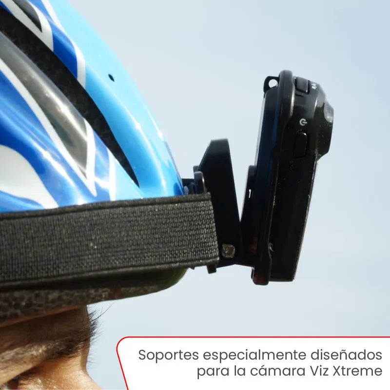 Soporte para videocámara Viz Xtreme Action (kit 3 apoyos)